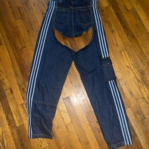 ADIDAS AND IVY PARK CHAPS. BEYONCE BABY!!!!